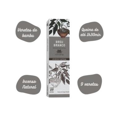 Imagem de Incenso Natural Nirvana - Breu Branco