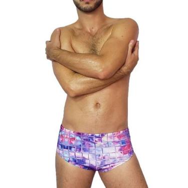 Imagem de Sunga Boxer Estampada Digital Piscina J Wilas Beachwear - JWILAS, G