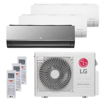 Imagem de Ar-Condicionado Multi Split Inverter 24000 BTUs LG Quente e Frio 220V 