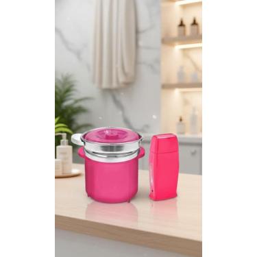 Imagem de Kit Depilação Termocera 400g e Aquecedor Roll-on Bivolt - Congratulati