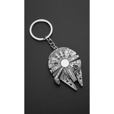 Imagem de Chaveiro Espacial Detalhada Metal Envelhecido 6.5cm - Congratulations 