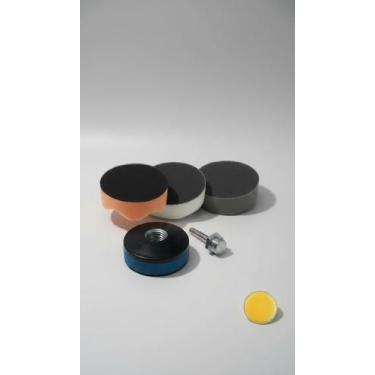 Imagem de Kit 3 Boinas Polimento 2" + Suporte + Adaptador - Congratulations Stor