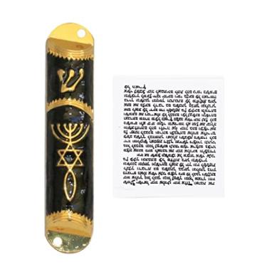 Imagem de Mezuzá Judaico Luxo + Pergaminho - Importada De Israel