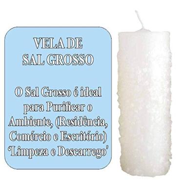 Imagem de Vela Com Sal Grosso