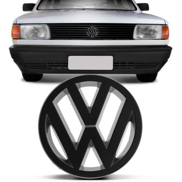 Imagem de Emblema Grade Dianteira Volkswagen 91 92 93 94 95 Black Series