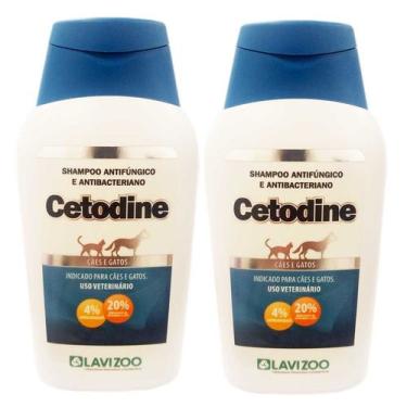 Imagem de Cetodine Pet Shampoo 500 ml Combo 02 Unidades -  Lavizoo