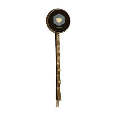 Imagem de Bexiga de órgãos internos retrô de metal para cabelo Bobby Pin Headwear
