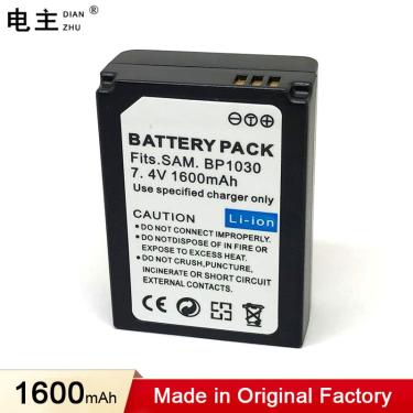 Imagem de BP1030 BP1130 BP-1030 Bateria para SAMSUNG NX500 NX1000 NX1100 NX2000 NX200 NX210 NX300 NX300M L10