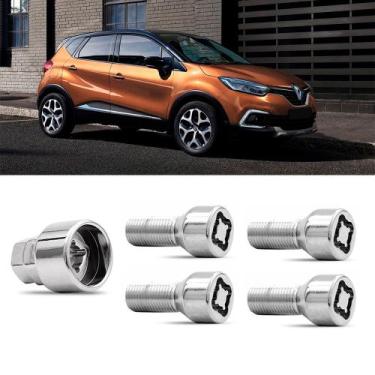 Imagem de Jogo Parafuso Antifurto Renault Captur M12x1,5 - Rodafuso