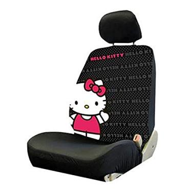 Imagem de Plasticolor 006926R01 Hello Kitty Sanrio Core capa de assento universal para carro caminhão SUV