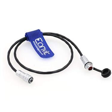 Imagem de Eonvic Cabo de alimentação SF610 Weipu 2 pinos macho para fêmea para câmera Blackmagic Pocket Cinema Extensão 4K (50 cm)