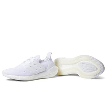 Imagem de adidas Tênis de corrida masculino Ultraboost 22, Branco/Preto, 12.5