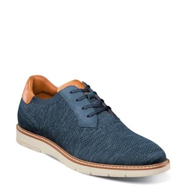 Imagem de Florsheim Sapato Oxford masculino Vibe Knit Plain Toe, Azul marino, 9