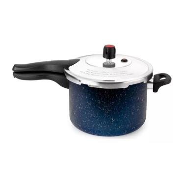 Imagem de Panela Pressão 4.5 Litros Antiaderente AA TP Polida Stone