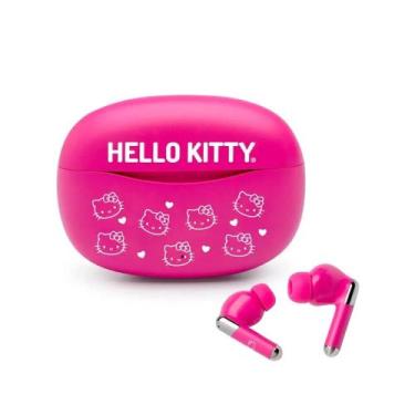 Imagem de Fone de Ouvido Bluetooth Letron Hello KITTY Rosa