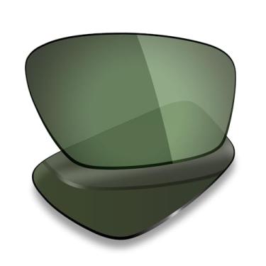 Imagem de Mryok Lentes de reposição polarizadas para Oakley Crosslink Zero Asian Fit OX8080 58 mm - Cinza verde