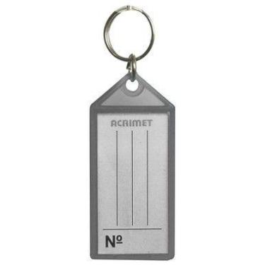 Imagem de Pote com 120 Chaveiro plastico Acrimet 144 fume