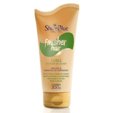 Imagem de Finalizador Shine Blue Ativador De Cachos Abacate 200g