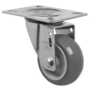 Imagem de Rodizio 3 Polegadas Giratório Rodinha 312 Bp pra carrinho de mercado m