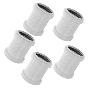 Imagem de Luva de Correr Esgoto Encanamento Tubos Canos 50mm 5Und - FORTLEV