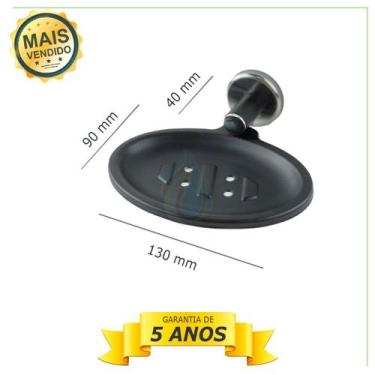 Imagem de Kit Acessórios Para Banheiro Inox Metal Cód. 9910 - Confiança metais 
