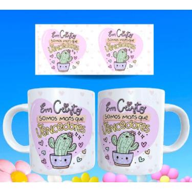 Imagem de Caneca gospel frases religiosas versículos bíblicos motivacionais 25 -