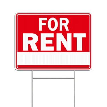 Imagem de Placa para alugar com suporte