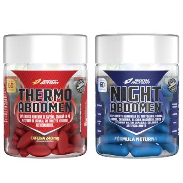 Imagem de Combo Suplementos Abdomen Dia E Noite 120 Caps Bodyaction