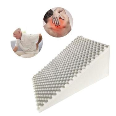 Imagem de Travesseiros Triangular Ergonômico P/ Melhora na Postura - Armazém das