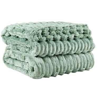 Imagem de Cobertor Casal Queen Manta Soft Luxo Microfibra Polar Almond - Bia Enx