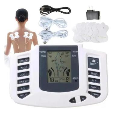 Imagem de Aparelho De Fisioterapia Profissional Com 16 Eletrodos - Aparelho Mass