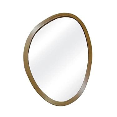 Imagem de Espelho Decorativo Orgânico Freijó 35x50 cm