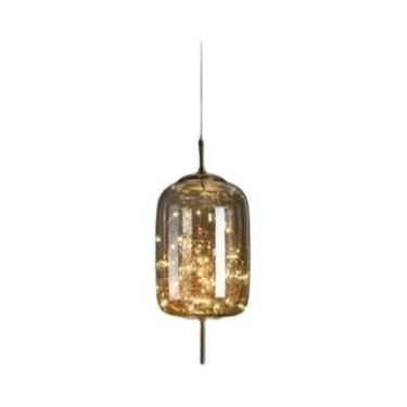 Imagem de Moderna Luminária Pendente De Vidro LED Para Teto Decoração De Quarto 