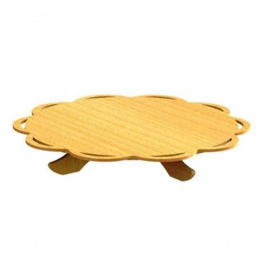 Imagem de Bandeja De Bolo Com Suporte Em Mdf