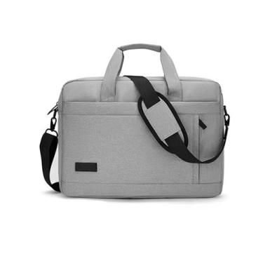 Imagem de Pasta Bolsa Alça De Ombro Executiva Notebook Maleta Social - Kl, Cinza