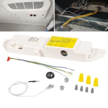Imagem de Caixa de controle de ar condicionado 8330-752 Pacote de controle somente refrigerado compatível com configurações de teto coleman Mach sem dutos com termostato de parede