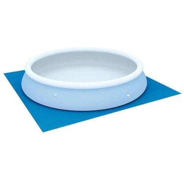 Imagem de Lona Forro Proteção Piscina 4 X 4 Metros Azul - Ajax