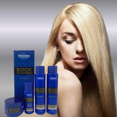 Imagem de Kit Rhenuks Botox no Chuveiro  Reparação Total sem Formol