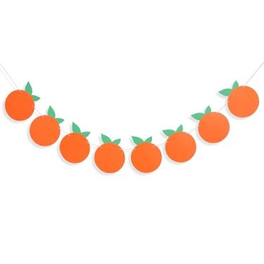 Imagem de Banner Little Cutie - Decoração de chá de bebê pequena fofura, a pequena fofura está no caminho Banner, Guirlanda fofa, decorações de aniversário com tema laranja, decorações de festa fofas