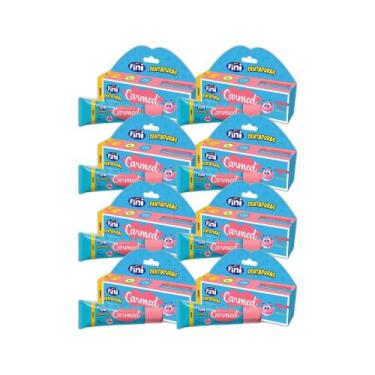 Imagem de Kit 8x Hidratante Labial Carmed Fini Dentadura 10g - CIMED