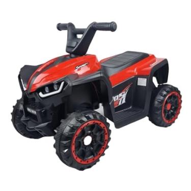 Imagem de Beezee Mini ATV Super Sport, Quadriciclo Elétrico Infantil 6V, Sem Controle (Vemelho)