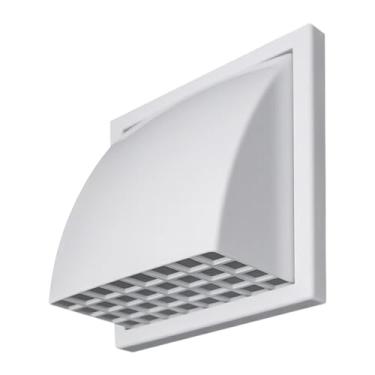 Imagem de Generic Exaustor, Tampa de Exaustão, Tampa de Ventilação de Parede, Grelha de Ventilação para Sistemas de de Banheiro, Cozinha e Garagem Doméstica, 100mm