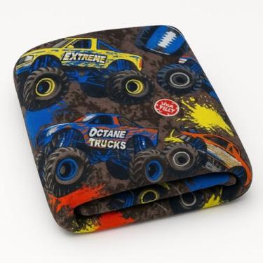 Imagem de Manta Cobertor Em Microfibra 180x200cm Toque Aveludado Estampada Solteiro King 1 Peça | ADMIRARE (TRUCKS)