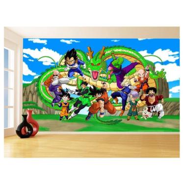 Imagem de Papel De Parede Dragon Ball Goku Vegeta Anime 3,5M Dbz442