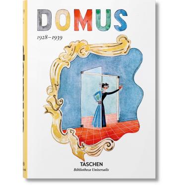 Imagem de Domus 1928 - 1939 Charlotte &amp; Peter Fiell Editora Taschen Importado Multilíngue Capa Dura