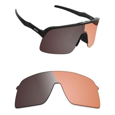 Imagem de Alphax Lentes de reposição Adapt Orange fotocromáticas não polarizadas para óculos de sol Oakley Sutro Lite OO9463