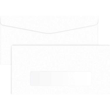Imagem de Envelope Ofício 114x229 75g Branco c/Janela 1000un - Foroni