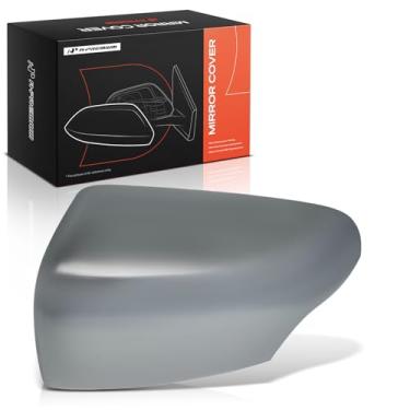 Imagem de A-Premium Tampa do espelho retrovisor do lado do motorista - compatível com Ford Ranger 2019 2020 2021 2022 2023 - cromada, com furo de seta