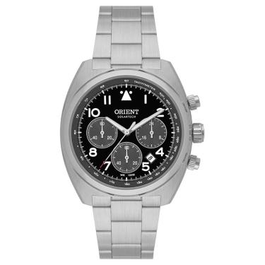 Imagem de Relógio Orient Masculino Ref: Mbssc297 P2sx Solar Cronógrafo Prateado