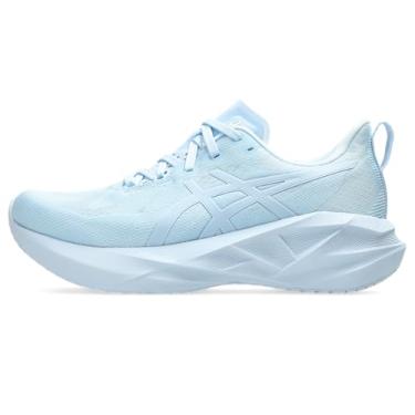Imagem de ASICS Tênis de corrida feminino NOVABLAST 5, Lite-show/azul claro, 41
